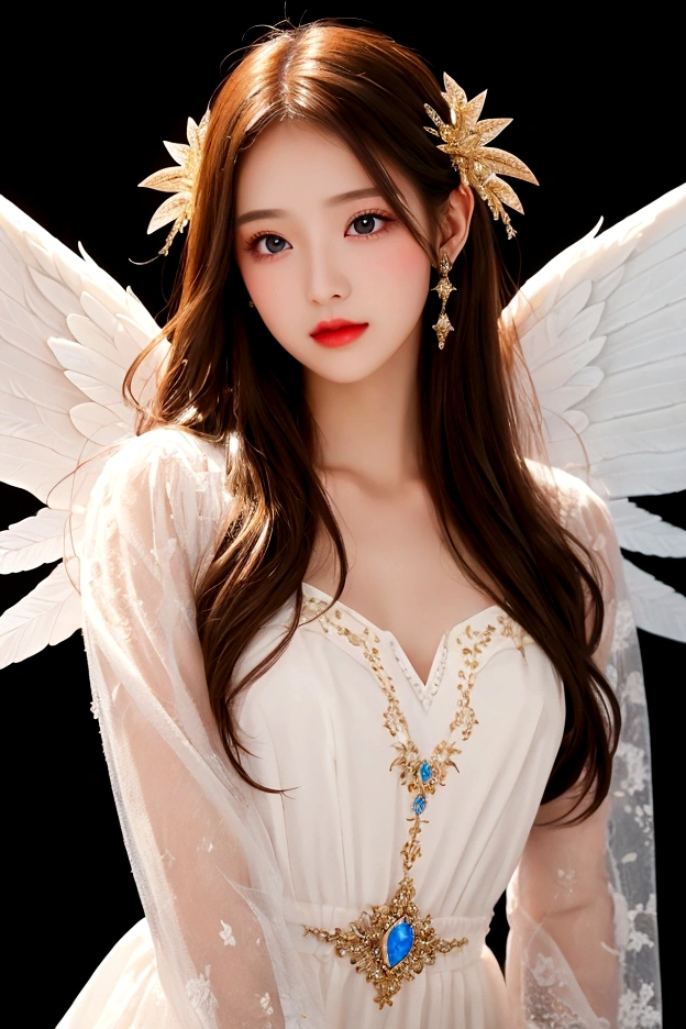 Beautiful girl, angel, fairy tale