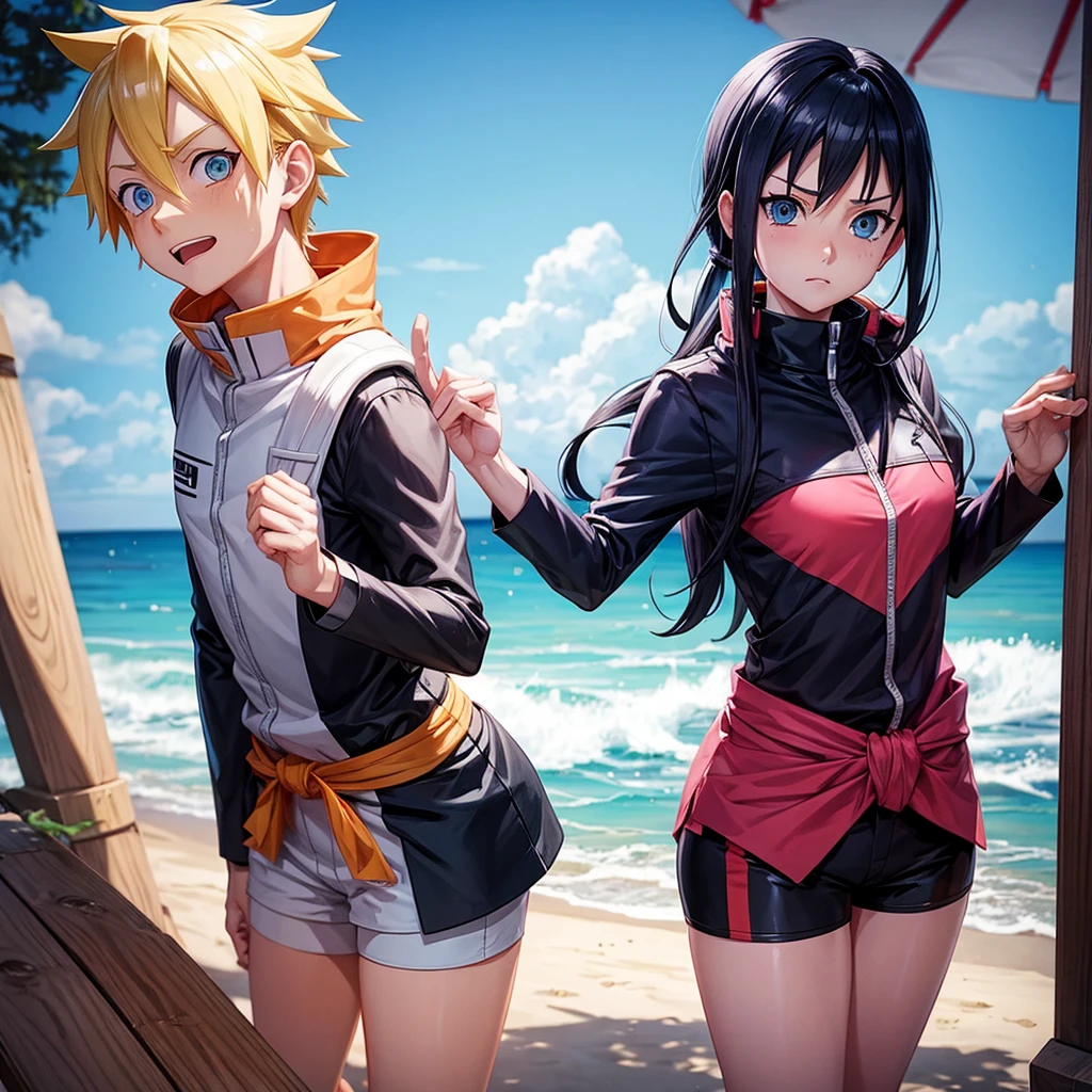 Boruto in Hinata's body