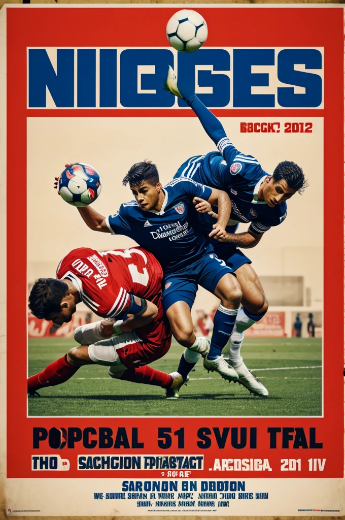 Football match poster