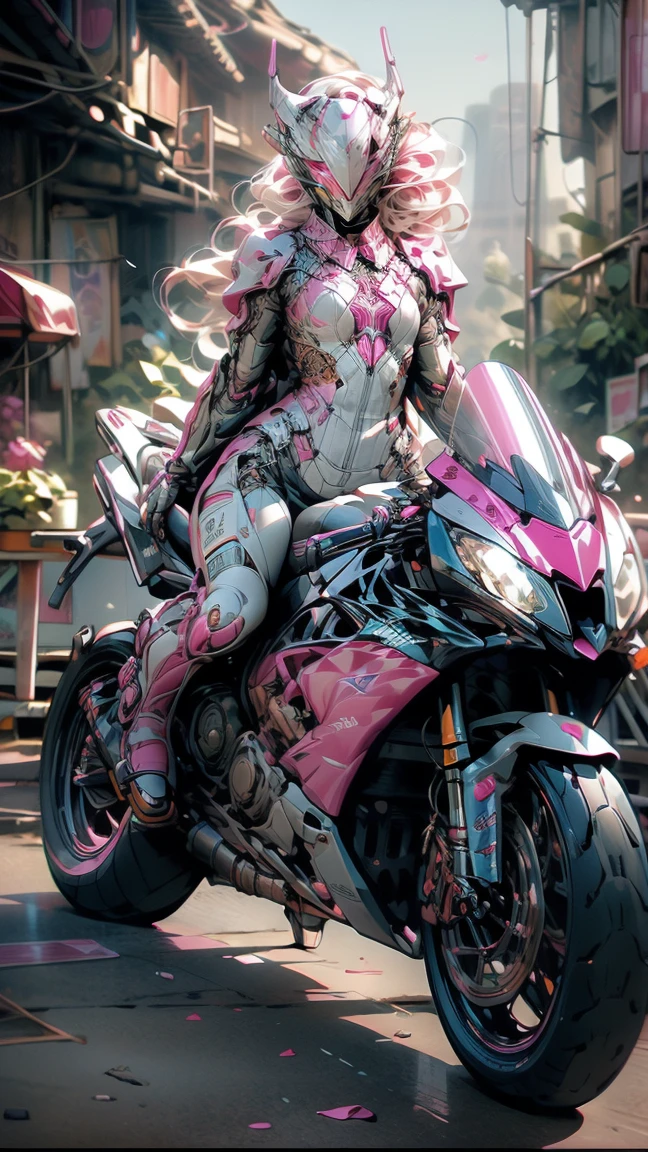 ((best quality)), ((masterpiece)), ((realistic)), (detailed), (photorealistic:1.5), (((succubus ))),((beautiful face, sharp face)), (thick body), (((pink bodysuit))), lights on armor, ((looking at viewer)), dynamic pose, post apocalyptic, destroyed city background, buildings on fire, science fiction, hdr, ray tracing, nvidia rtx, super-resolution, unreal 5, subsurface scattering, pbr texturing, post-processing, anisotropic filtering, depth of field, maximum clarity and sharpness, rule of thirds, 8k raw, (luminescent particles:1.4), (extremely detailed cg, unity 8k wallpaper, 3d, cinematic lighting, lens flare), reflections, sharp focus, cyberpunk art, cyberpunk architecture,(((ride armed motorbike)),((Ride a bike across the beach)))