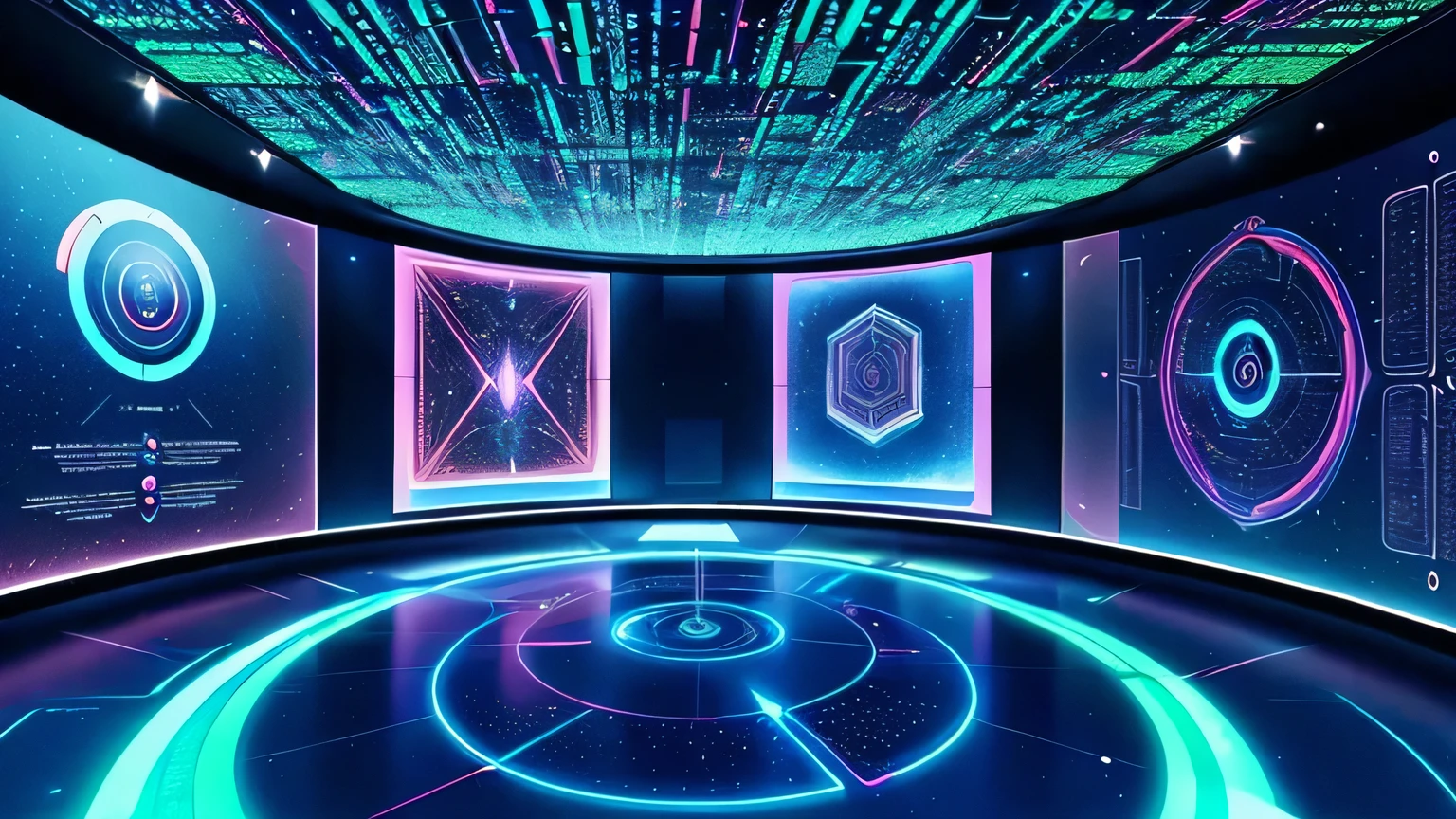 Essential skills for the 21st century AI era, inspired by Yuval Noah Harari's interview. A futuristic classroom with students learning critical thinking, creativity, and emotional intelligence. Holographic displays show AI and data visualization. The scene combines traditional learning with advanced technology."