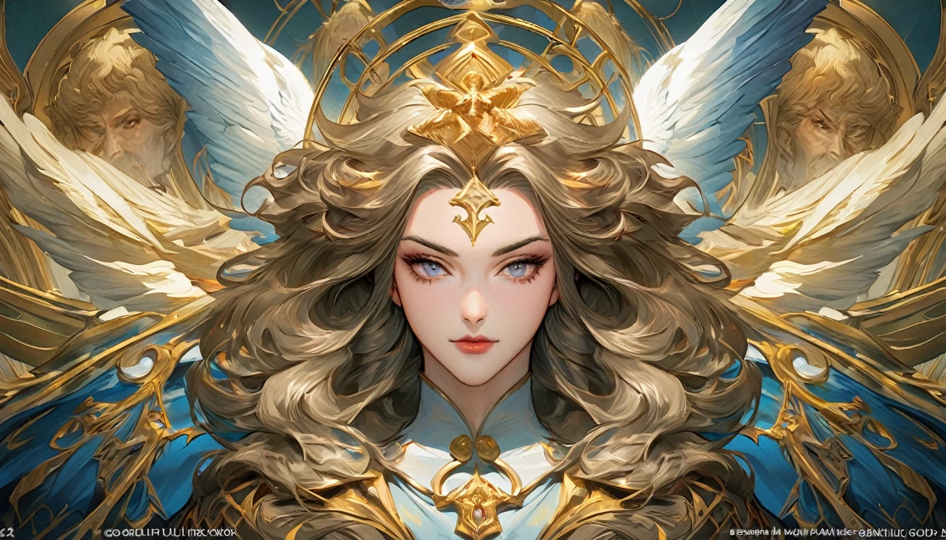 An 8K high-definition portrait of an 18-year-old man(( Jesus Christ full body)) ((An angel man)), (( o Filho de GOD)), GOD, luthien, art of god, GOD da mitologia grega, GOD da Lua, GOD do amor e da paz, beautiful god, Mitologia do GOD da Terra, the god Eros, a stunning portrait of a God, Frank Kelly Freas, Style Karol Bak, ((beautiful face)), Ultra Definition, best qualityer, 32k ultra