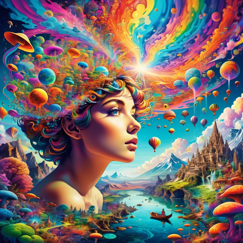 a Psychedelic experience vs Aphantasia 