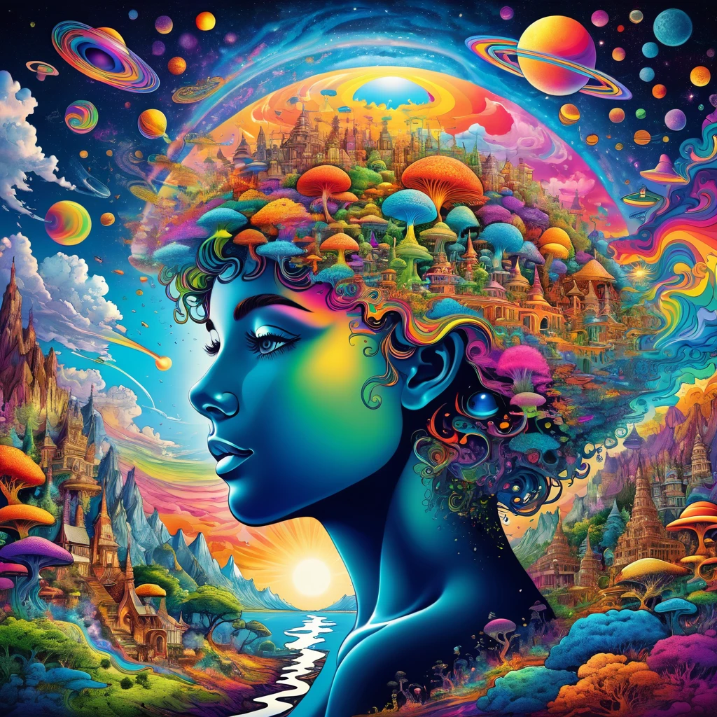 a Psychedelic experience vs Aphantasia 