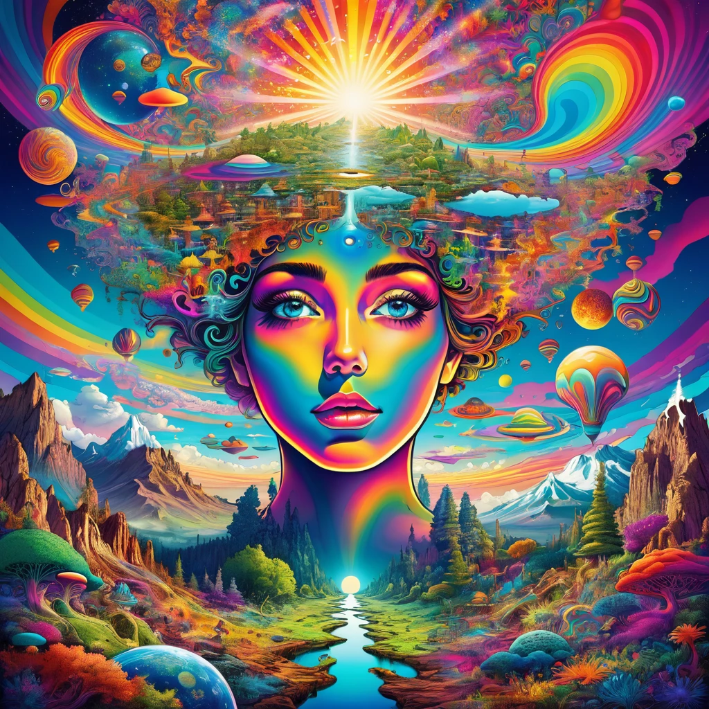 a Psychedelic experience vs Aphantasia