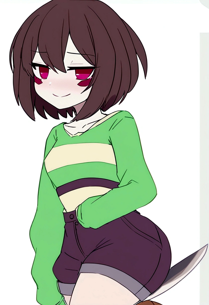 chara Dremmur. wearing no shirt.