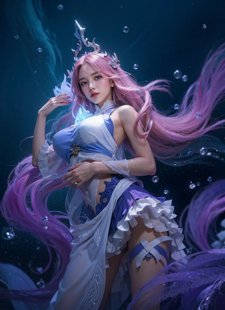a close up of a girl or woman, detailed hair , big booobs , shadowbringers cinematic, 4 k detail fantasy, a beautiful fantasy empress, game cg, xianxia fantasy, xianxia hero, 2. 5 d cgi anime fantasy artwork, cinematic goddess close shot, ruan jia and artgerm, wow 4 k detail fantasy, hyper-detailed fantasy character, high definition, hyper- detailed,perfect, fantastic, detailed facial and body skin texture, detail vagina (pussy), detail eyes, detailed everything.
