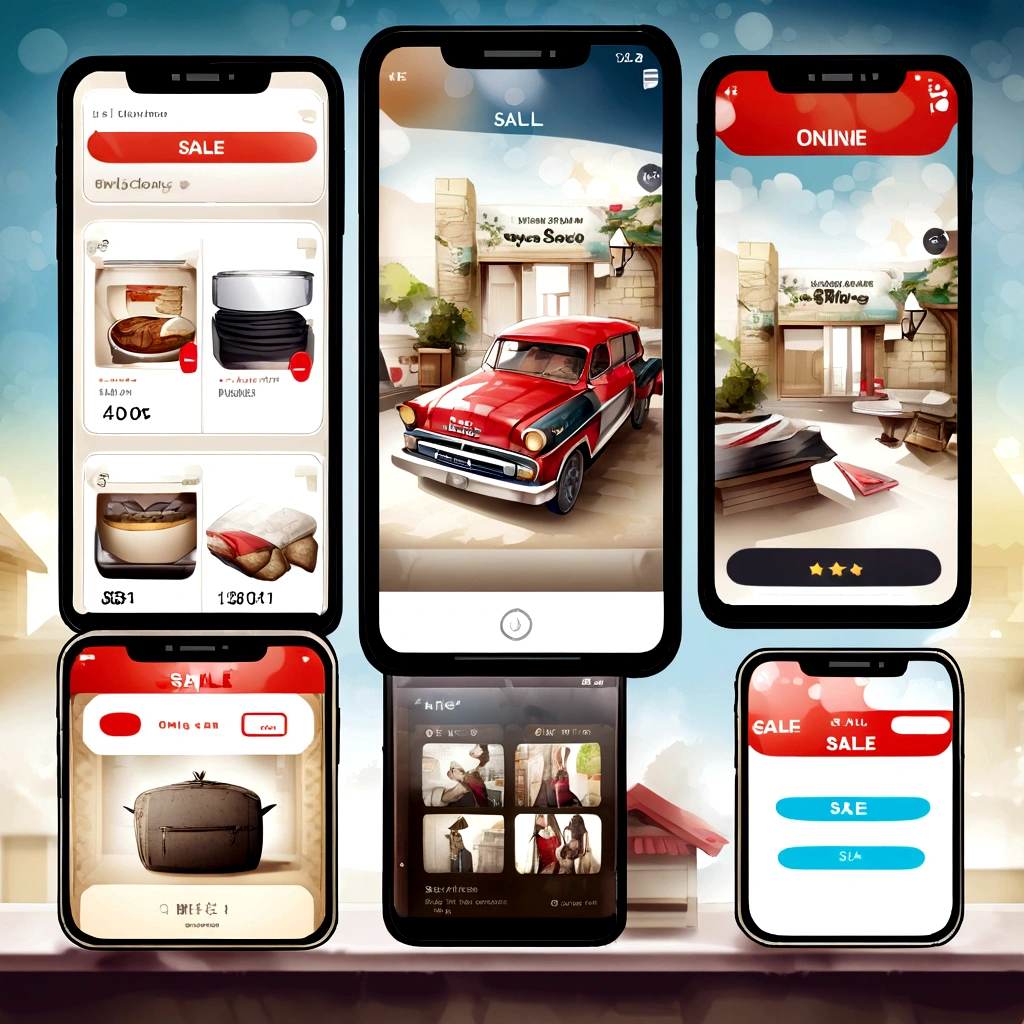 AN APP FOR ONLINE SALE