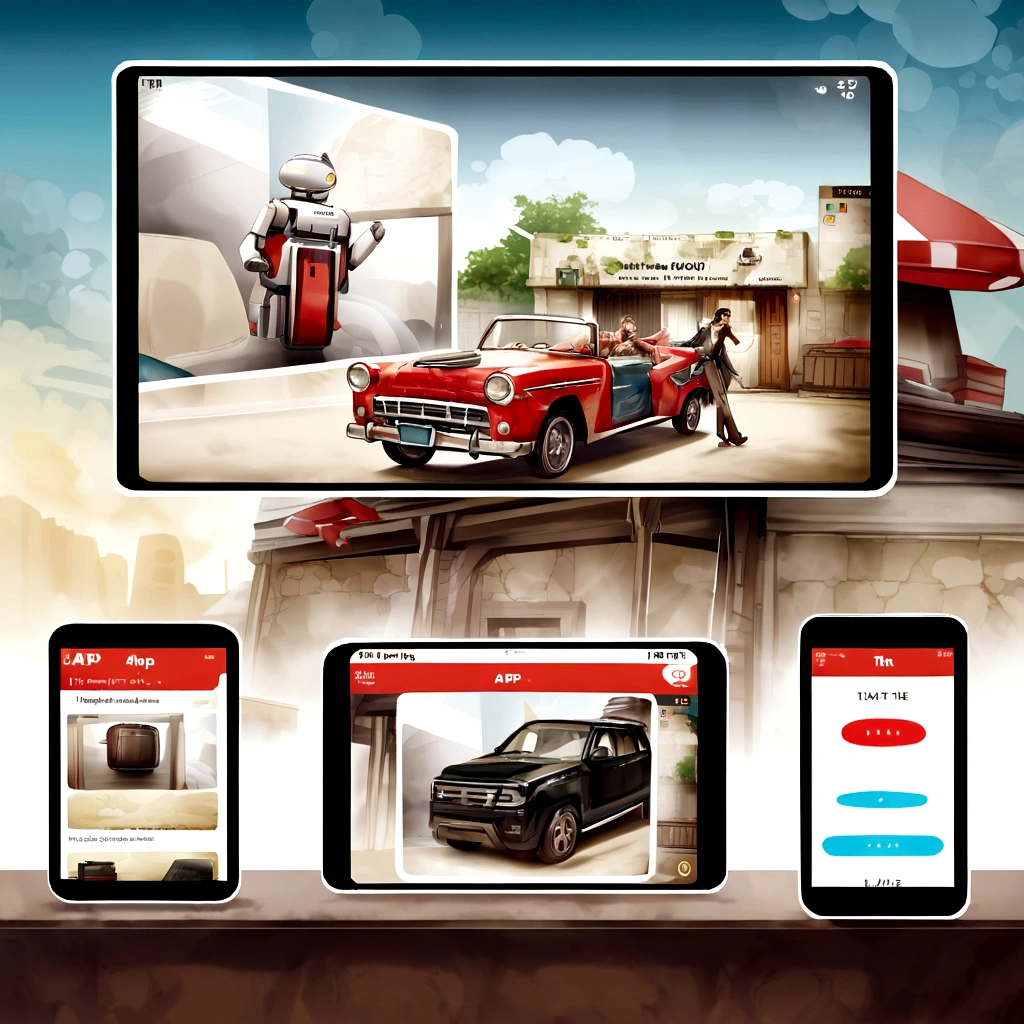 THAT THE ROBOT HAS THE APP