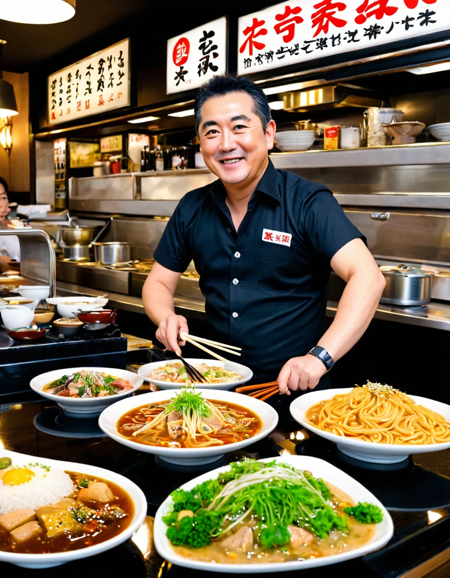 Restaurants with a lot of orders　Kenji Miyazawa