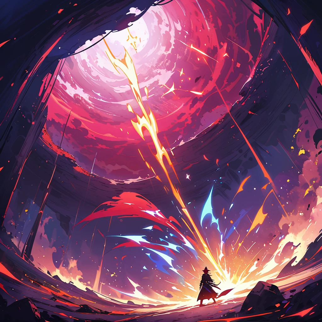 (best qualityer,4K,high resolution),wide angle lens,underground cave,battle between wizard and dragon,mystical atmosphere,Dark and mysterious scenery,fascinating effects,Dynamic Action,Explosive Magic Effects,dragon's fiery breath,wizard casting powerful spells,dramatic lighting,Spell binding encounter,Majestic dragon with intricate scales,fierce expression on the wizard's face,surprise elements,highly detailed magic staff,wizard's flowing robes,powerful dragon wings,increasing the tension in the scene,flying debris and rubble,enchanted cave walls,Multiple camera angles capturing the intensity of the battle,Vivid colors highlighting the magic,shadows adding depth and suspense,dynamic composition highlighting dynamic movement,sharp focus on main characters,Epic showdown between good and evil,adrenaline-filled battle,creating a memorable fantasy scene,immersing viewers in an epic adventure.