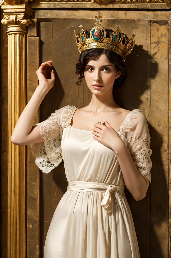 Emperor Augustus As a Latin Woman
