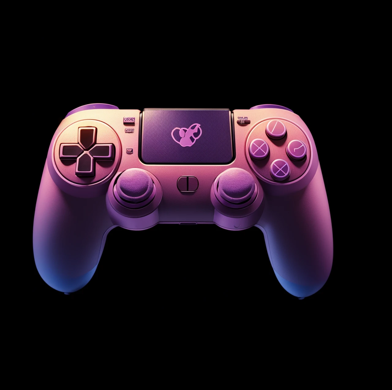 [purple Videogame controller], [digital illustation], [Cartoonish style with an emphasis on comedy], [Inspiration in a time of hilarious confusion], [Instagram de artistas], [High definition to highlight the details of the confusing expression], [Vibrant and funny color palette], [Lighting that accentuates the comedy of the situation], [Macro camera lens for funny details] [Comedic perspective], [Artistic quality of digital illustration]