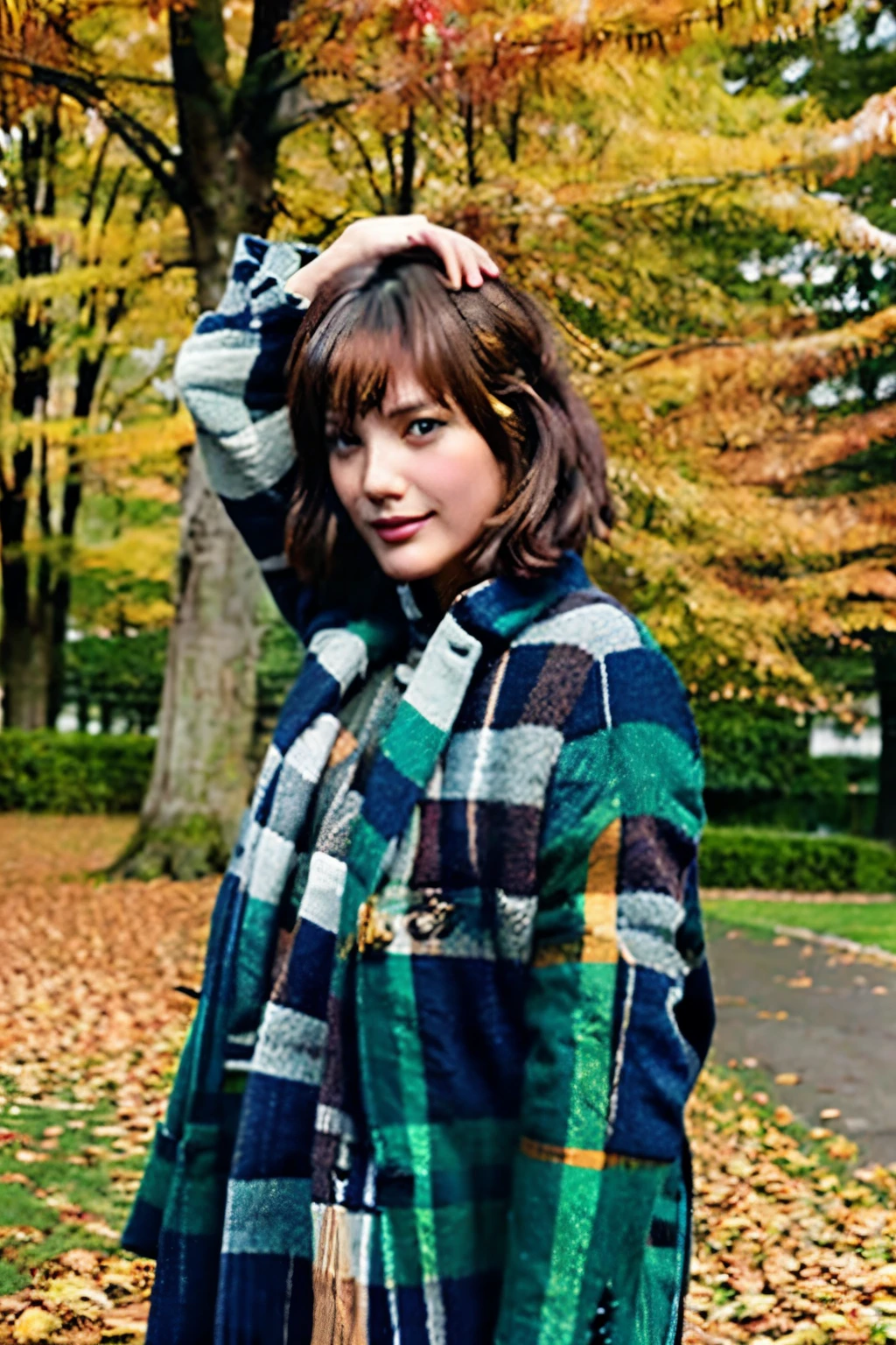 Women wearing leafs