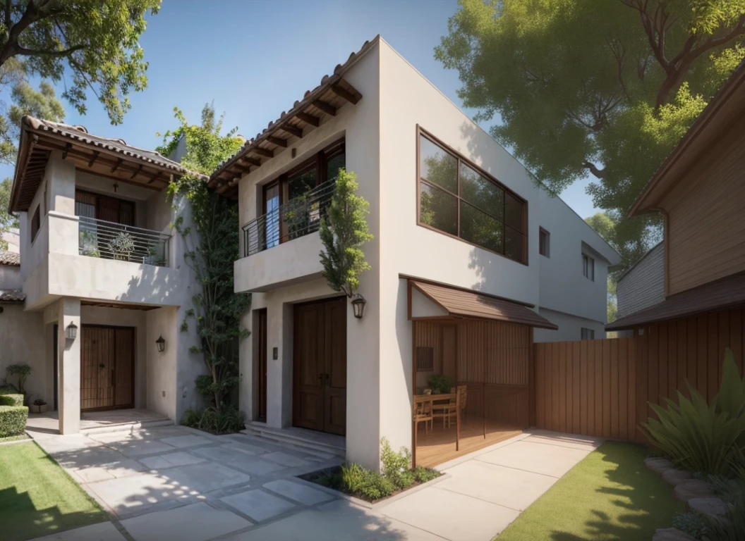contemporary colonial style architecture house gasrage