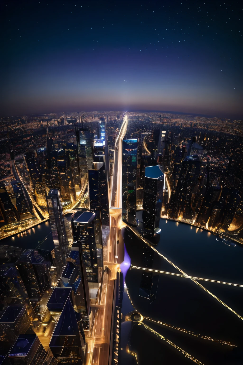 Starry sky and skyscrapers
(Highest quality,4K,8K,High resolution,masterpiece:1.2),Super detailed,(Realistic,photoRealistic,photo-Realistic:1.37),High resolution,超High resolution,Studio Lighting,very,Peaceful and calm,Quiet atmosphere,Soft moonlight,Calm,A lush rooftop garden with colorful flowers,A gentle breeze gently sways the plants,Fresh night air,The faint sounds of the city below,Deep purple hues in the night sky,Sparkling stars scattered across a dark canvas,A glimmer of light from a distant building,Reflection of the moon on the surface of a building,A subtle shadow illuminated by the moonlight,CalmCalmカラーパレット,A fantastical and dreamy atmosphere