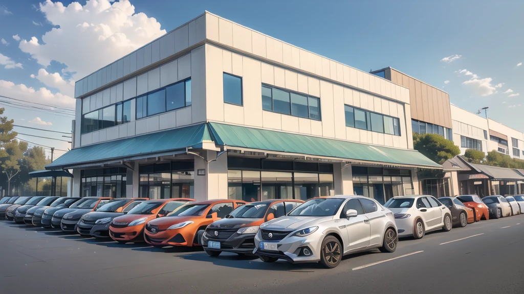 (commercial building:1.5),road ,(รถวิ่งบนนroad:1.6) capital landscape:1.5 ,(Many cars:1.5)