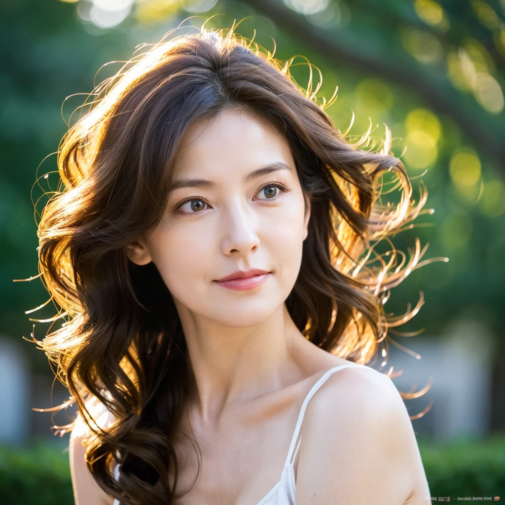 Beautiful mature woman with beautiful wavy long hair, Sexy Mature, Ultra-high resolution,(Realistic:1.4), ((Highest quality)), ((masterpiece)), (be familiar with),