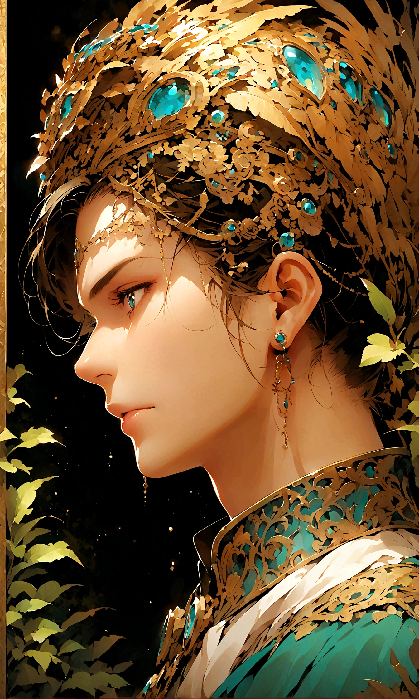 ・Profile illustration icon ・Portrait:A man in his early 30s、Hair should be parted in the center。
·atmosphere:It has a stylish atmosphere.