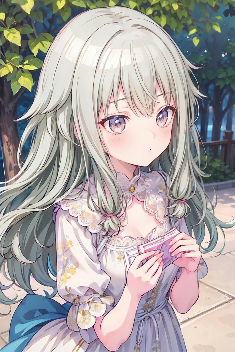 masterpiece、Best image quality、Face the camera、Fluffy hair、Delicate eyes、Adorable, 最high quality、Mature Girl、1 person、smile、masterpiece, Most detailed, high quality、Shiny Hair、Very fine and beautiful bright eyes、nose blush、Very detailed, clear and beautiful face, Awards, (Anatomically correct)、During a walk