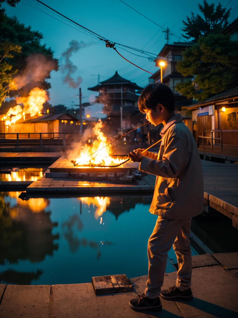 Hakodate Fishing Fire