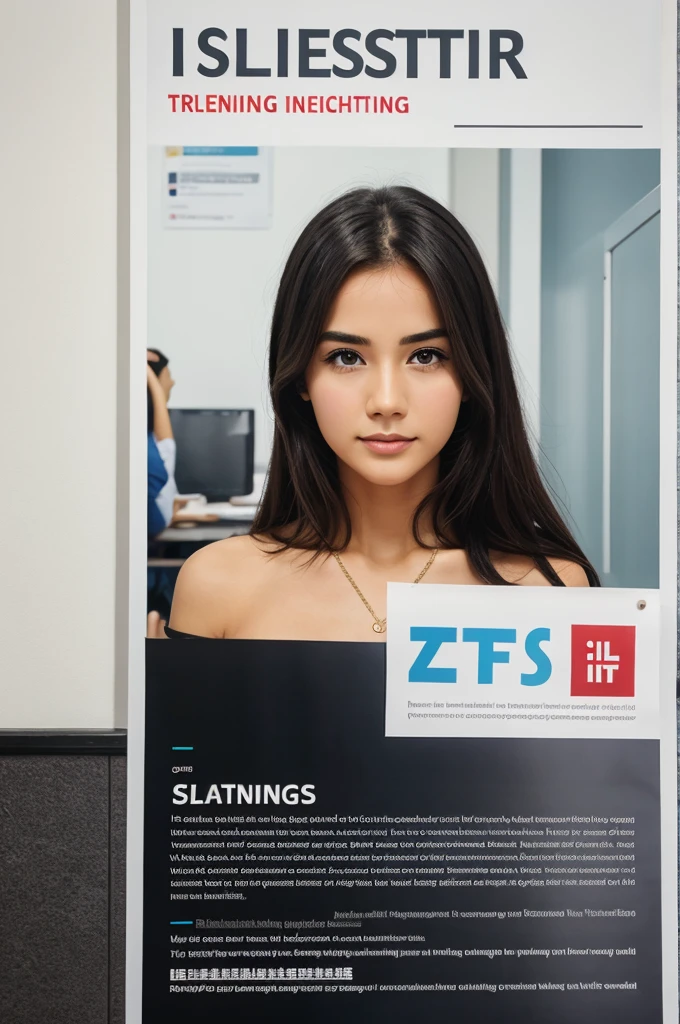 A poster on ielts training 