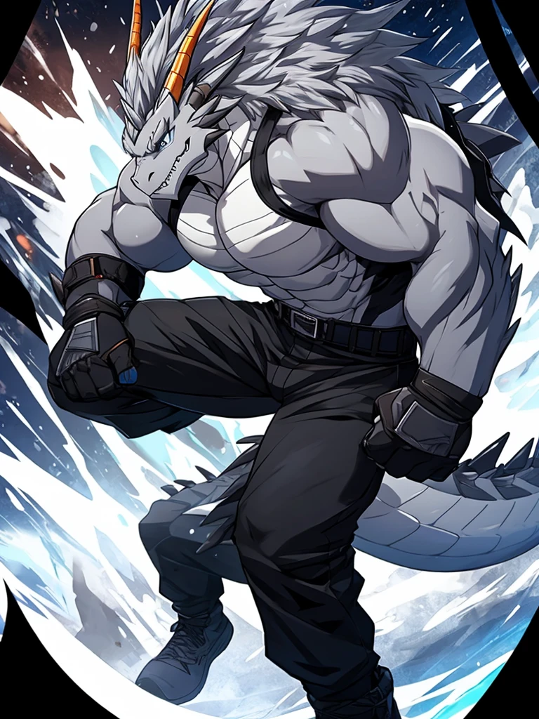 De repente, um lobisomem surge, his long, lethal claws glistening in the darkness. How do you escape this dangerous situation? --auto