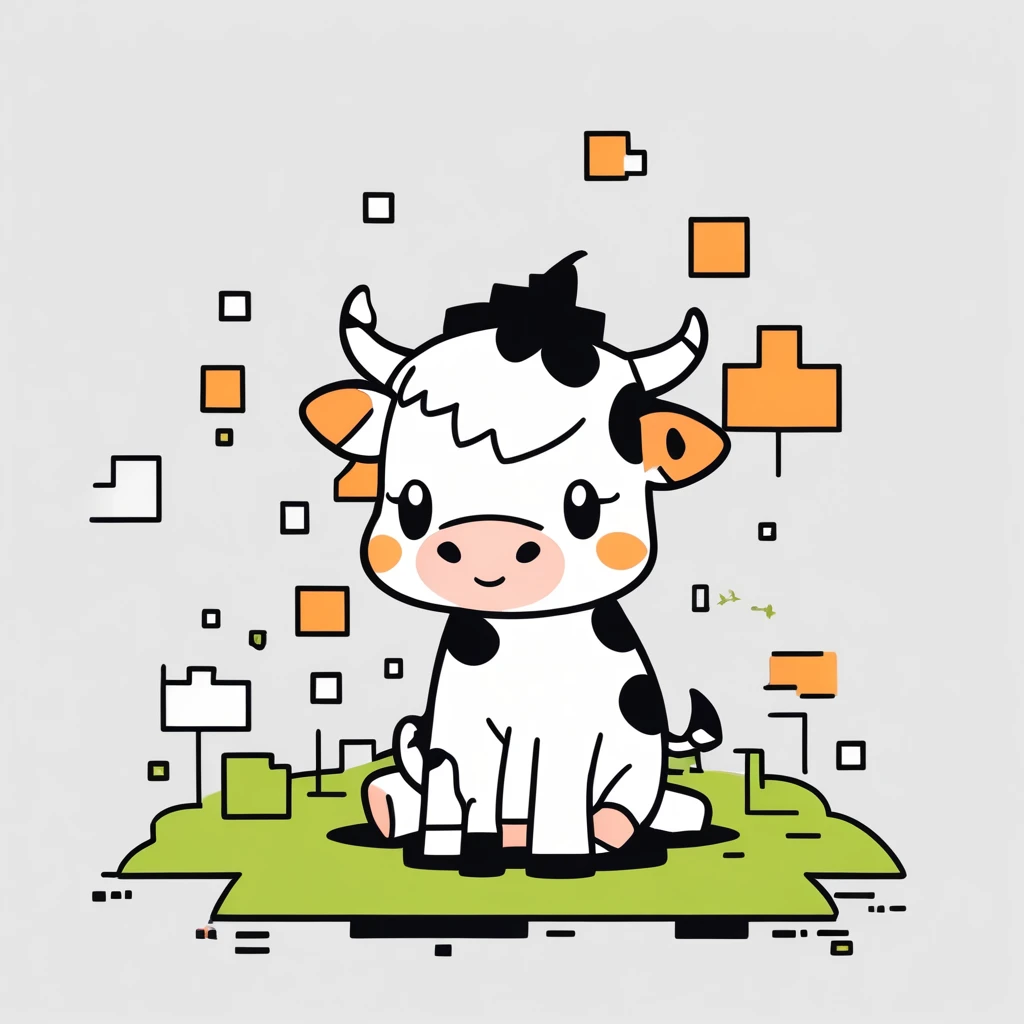 cute little cow
