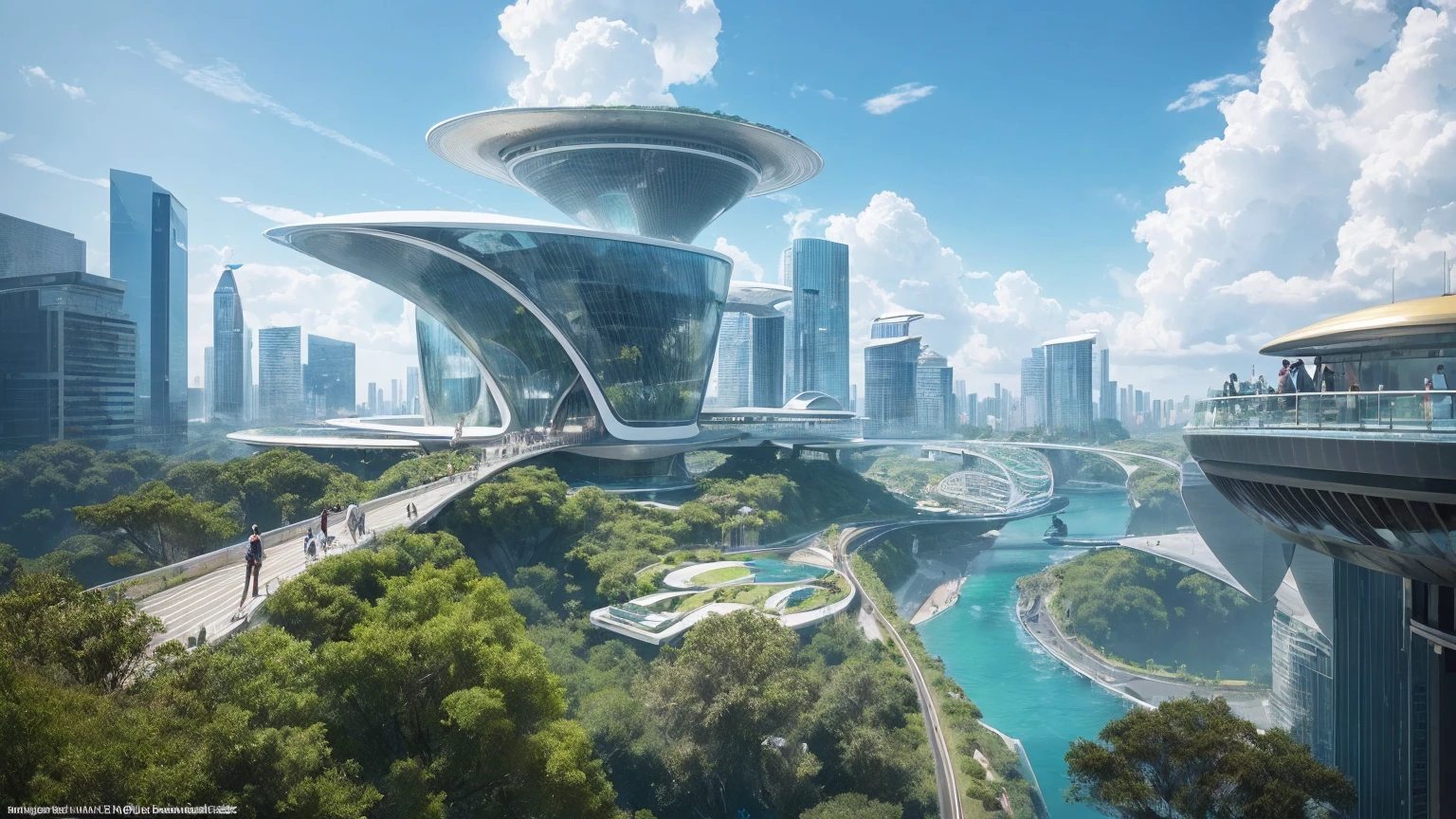 (Best quality,4K,8K,A high resolution,Masterpiece:1.2),Ultra-detailed,(Realistic,Photorealistic,photo-realistic:1.37),Futuristic floating city,Futuristic technology,Huge urban high-tech tablet platform,Airship,Floating in the sky,Futuristic city,Small airships around,High-tech hemispherical platform,Colorful lights,Advanced architecture,modernn architecture,skyscrapper,Access the cloud,Scenic beauty,view over city,Impressive design,Blend seamlessly with nature,energetic and vibrant atmosphere,Futuristic transportation system,Parking is suspended,Transparent path,Lush greenery,Sky gardens,cascading waterfalls,Magnificent skyline,reflections on the water,Sparkling river,Architectural innovation,futuristic skyscrapers,Transparent dome,The shape of the building is unusual,Elevated walkway,Impressive skyline,Glowing lights,Futuristic technology,Minimalist design,Scenic spots,Panoramic view,Cloud Piercing Tower,Vibrant colors,epic sunrise,epic sunset,Dazzling light display,magical ambiance,The future city,Urban Utopia,LuxuryLifestyle,Innovative energy,sustainable development,Smart city technology,Advanced infrastructure,Tranquil atmosphere,Nature and technology live in harmony,Awesome cityscape,Unprecedented urban planning,Architecture connects seamlessly with nature,High-tech metropolis,A cutting-edge engineering marvel,The future of urban living,Visionary architectural concept,Energy-efficient buildings,Harmony with the environment,A city floating above the clouds,Utopian dreams become reality,The possibilities are endless,State-of-the-art transportation network,Green energy integration,Innovative materials,Impressive holographic display,Advanced communication system,Breathtaking aerial view,Quiet and peaceful environment,Modernist aesthetics,Ethereal beauty