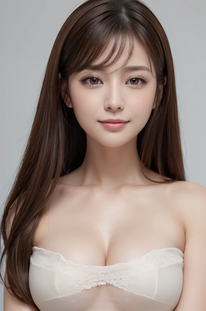 (topless),(((1若い女の子Very detailed美しい顔))) (((Natural Makeup))),Great face and great quality:1.4), (Ultra-detailed), (Very detailed CG 統合 8k 壁紙), Very detailed,32 years old, High resolution raw color photos, Professional photography, Realistic portraits, Great face and eyes, Brown eyes,(See-through white shirt),(((Straight medium brown hair))), model, Depth of written boundary,,sit,smile,,(((Quite large breasts))),,(((河原の石にsit)))、(((33 years old))),(((Dark eye makeup)))
