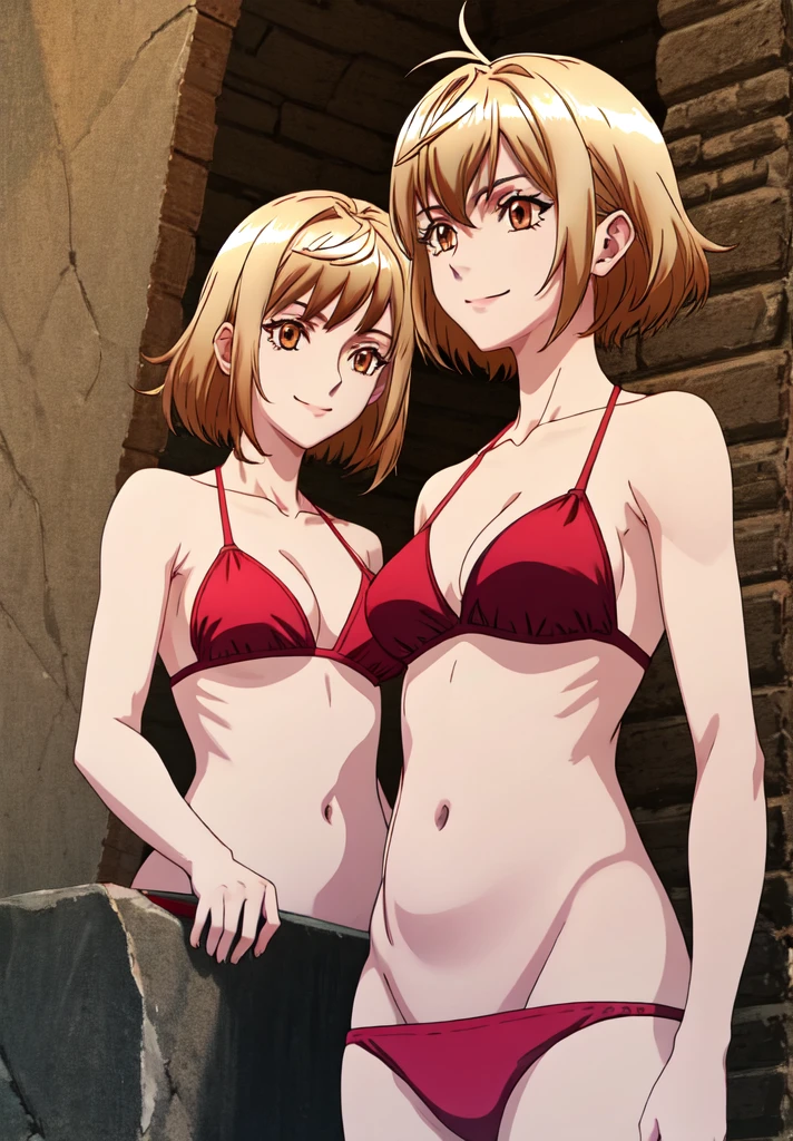
Blonde, (short hair:1.2),Illustration of a person、
View your viewers,, (Highest quality:1.3),One Girl, beach、Outdoor、 ground、ground、soil、blue eyeicro Bikini、(masterpiece、Highest quality)、Highest quality, Ultra-high resolution, (((masterpiece))), alone, Large breasts、One Girl, Front view、Embarrassed face、Bronze colored hair、((short hair))、Stand up straight、Cowboy Shot