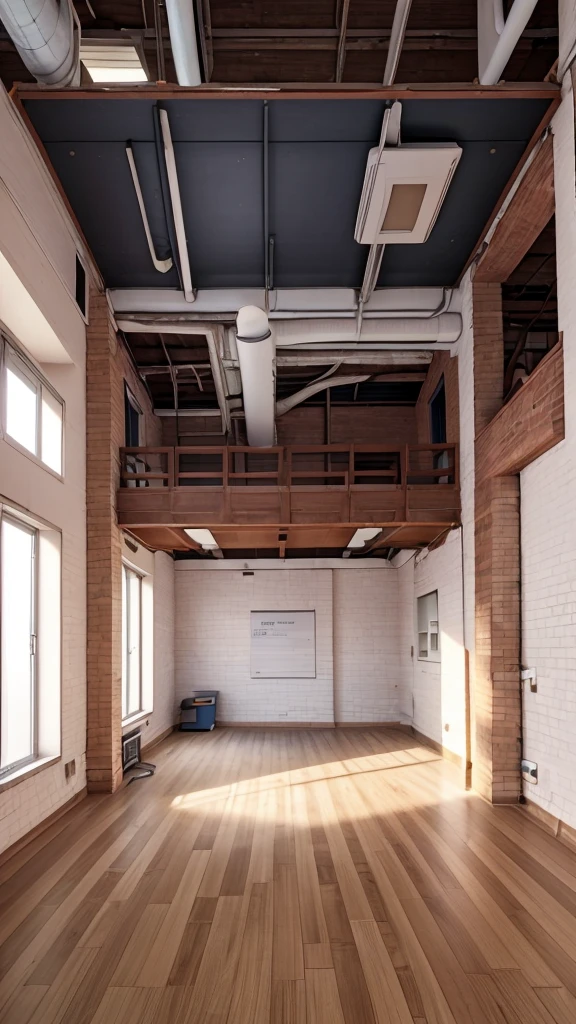 An empty floor in a building refers to a level or story that currently has no occupants, furnishings, or significant use. This could occur for various reasons, such as a newly constructed building awaiting tenants, a floor being renovated, or space being held for future expansion. Here is a detailed prompt about the considerations and potential uses for an empty floor in a building:
---
**Prompt: Detailed Considerations and Potential Uses for an Empty Floor in a Building**
**1. **Inspection and Maintenance**:
- **Safety Checks**: Ensure the floor meets all safety standards, including fire alarms, sprinklers, and emergency exits.
- **Structural Integrity**: Inspect the floor for any signs of structural damage or wear and tear.
- **Utilities**: Verify that all utilities (electricity, water, HVAC) are functioning properly.
**2. **Renovation and Customization**:
- **Design**: Consider how the space can be customized to meet the needs of future tenants or uses. This might involve architectural changes, interior design, or technology upgrades.
- **Budget**: Plan the budget for any renovations or modifications required.
- **Timeline**: Establish a timeline for the completion of any renovation work.
**3. **Marketing and Leasing**:
- **Target Audience**: Identify potential tenants or users for the space. This could include businesses, residential tenants, or other organizations.
- **Advertising**: Develop a marketing strategy to attract potential tenants, including online listings, brochures, and real estate agents.
- **Incentives**: Consider offering incentives such as rent discounts or customized build-outs to attract tenants.
**4. **Temporary Uses**:
- **Pop-Up Events**: Utilize the space for temporary events such as pop-up shops, art galleries, or exhibitions.
- **Co-Working Space**: Convert the floor into a temporary co-working space to generate income while seeking long-term tenants.
- **Storage**: Use the space for storage, ei