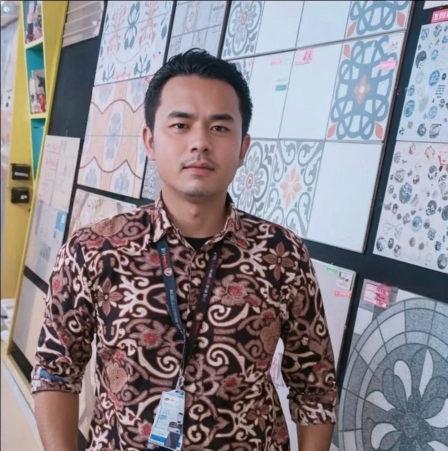 Male professional photo 30 years old programming teacher programmer
