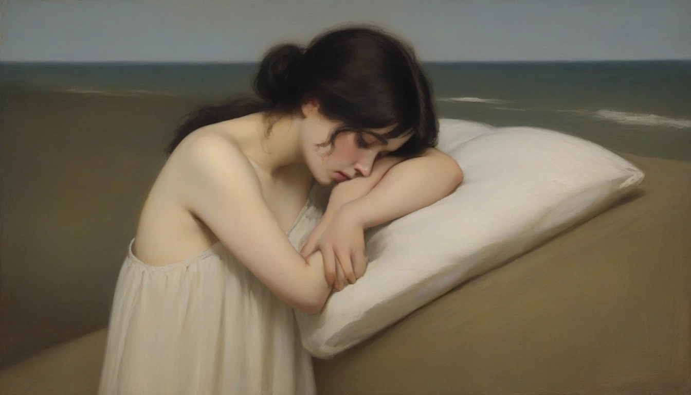 masterpiece, best quality,
depression,, loser, pain, hopelessness, lost, sorrow
