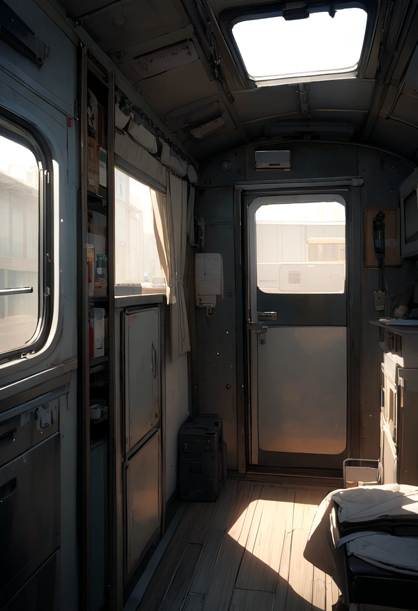 Security system inside a trailer