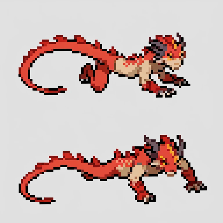 dragon crawling.dota . full body