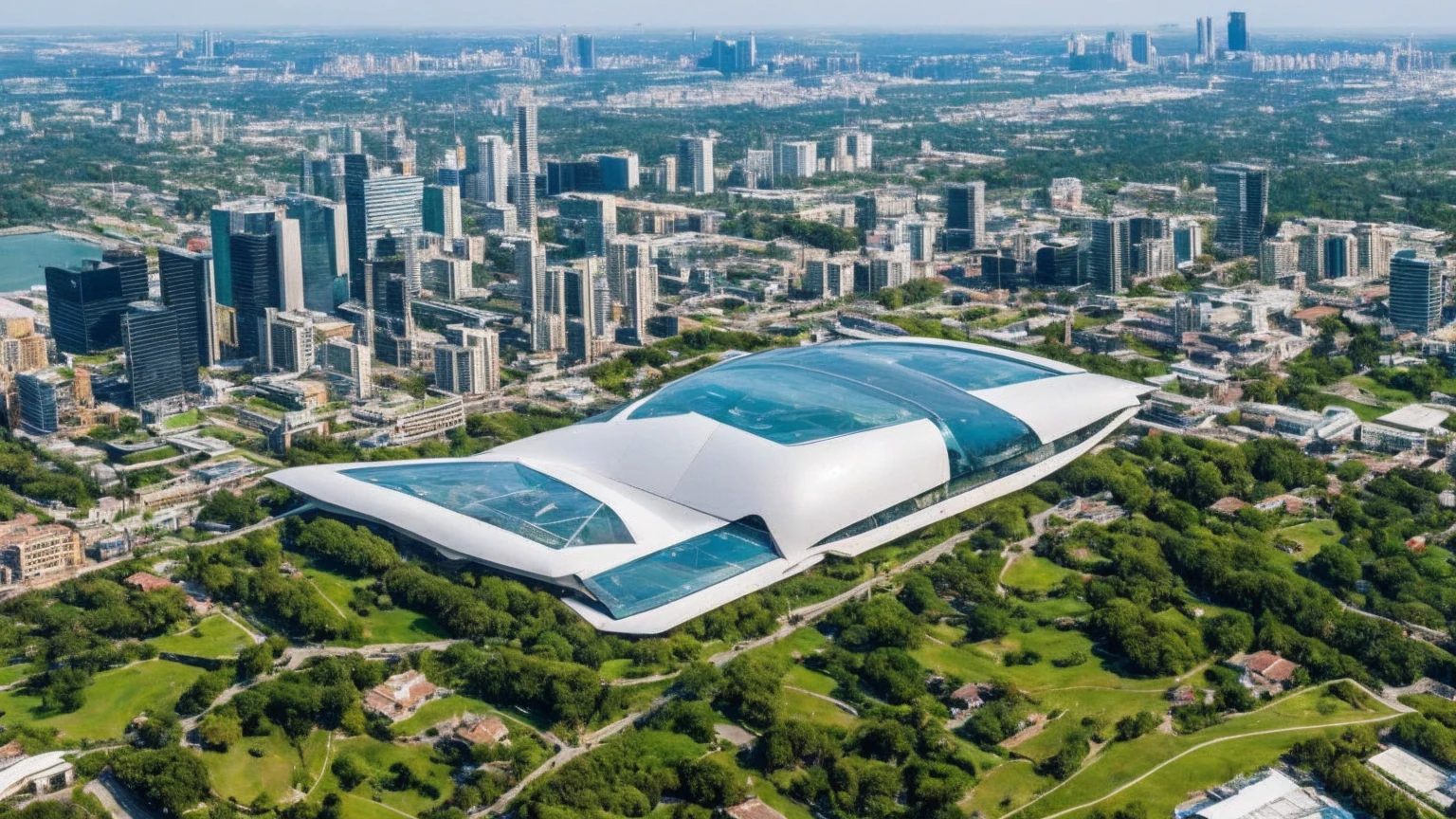 (Best quality,4K,8K,A high resolution,Masterpiece:1.2),Ultra-detailed,(Realistic,Photorealistic,photo-realistic:1.37),Futuristic floating city,Futuristic technology,Huge urban high-tech tablet platform,Airship,Floating in the sky,Futuristic city,Small airships around,High-tech hemispherical platform,Colorful lights,Advanced architecture,modernn architecture,skyscrapper,Access the cloud,Scenic beauty,view over city,Impressive design,Blend seamlessly with nature,energetic and vibrant atmosphere,Futuristic transportation system,Parking is suspended,Transparent path,Lush greenery,Sky gardens,cascading waterfalls,Magnificent skyline,reflections on the water,Sparkling river,Architectural innovation,futuristic skyscrapers,Transparent dome,The shape of the building is unusual,Elevated walkway,Impressive skyline,Glowing lights,Futuristic technology,Minimalist design,Scenic spots,Panoramic view,Cloud Piercing Tower,Vibrant colors,epic sunrise,epic sunset,Dazzling light display,magical ambiance,The future city,Urban Utopia,LuxuryLifestyle,Innovative energy,sustainable development,Smart city technology,Advanced infrastructure,Tranquil atmosphere,Nature and technology live in harmony,Awesome cityscape,Unprecedented urban planning,Architecture connects seamlessly with nature,High-tech metropolis,A cutting-edge engineering marvel,The future of urban living,Visionary architectural concept,Energy-efficient buildings,Harmony with the environment,A city floating above the clouds,Utopian dreams become reality,The possibilities are endless,State-of-the-art transportation network,Green energy integration,Innovative materials,Impressive holographic display,Advanced communication system,Breathtaking aerial view,Quiet and peaceful environment,Modernist aesthetics,Ethereal beauty