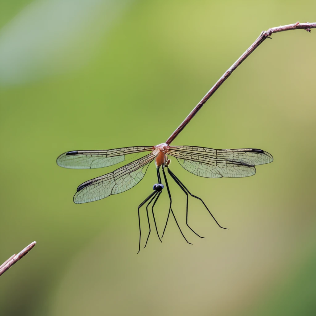 cute little crane fly