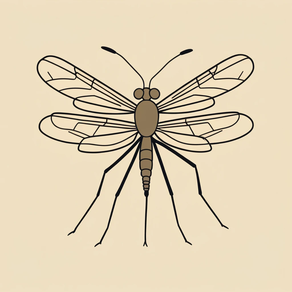 cute little crane fly