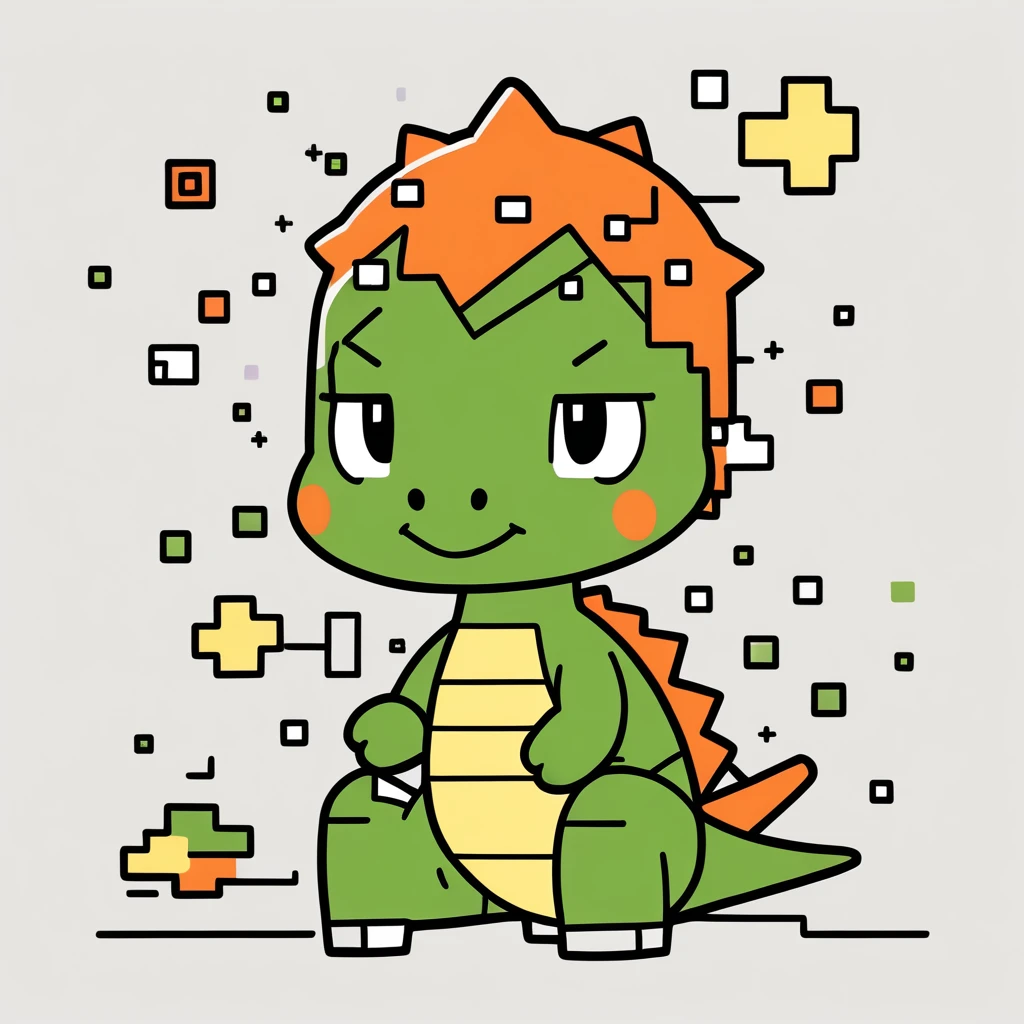 cute little dinosaur