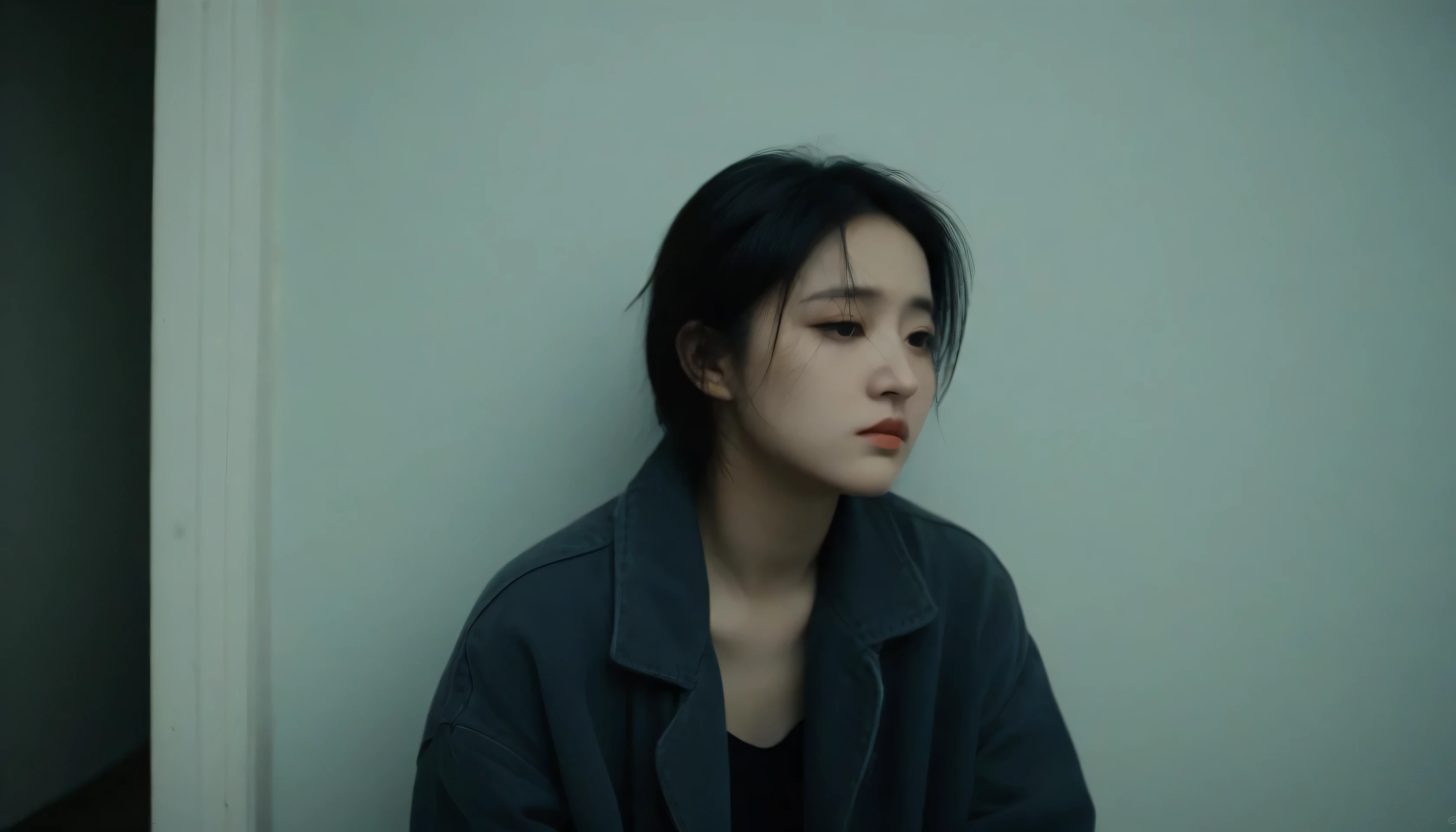 masterpiece, best quality,
depression,, loser, pain, hopelessness, lost, sorrow