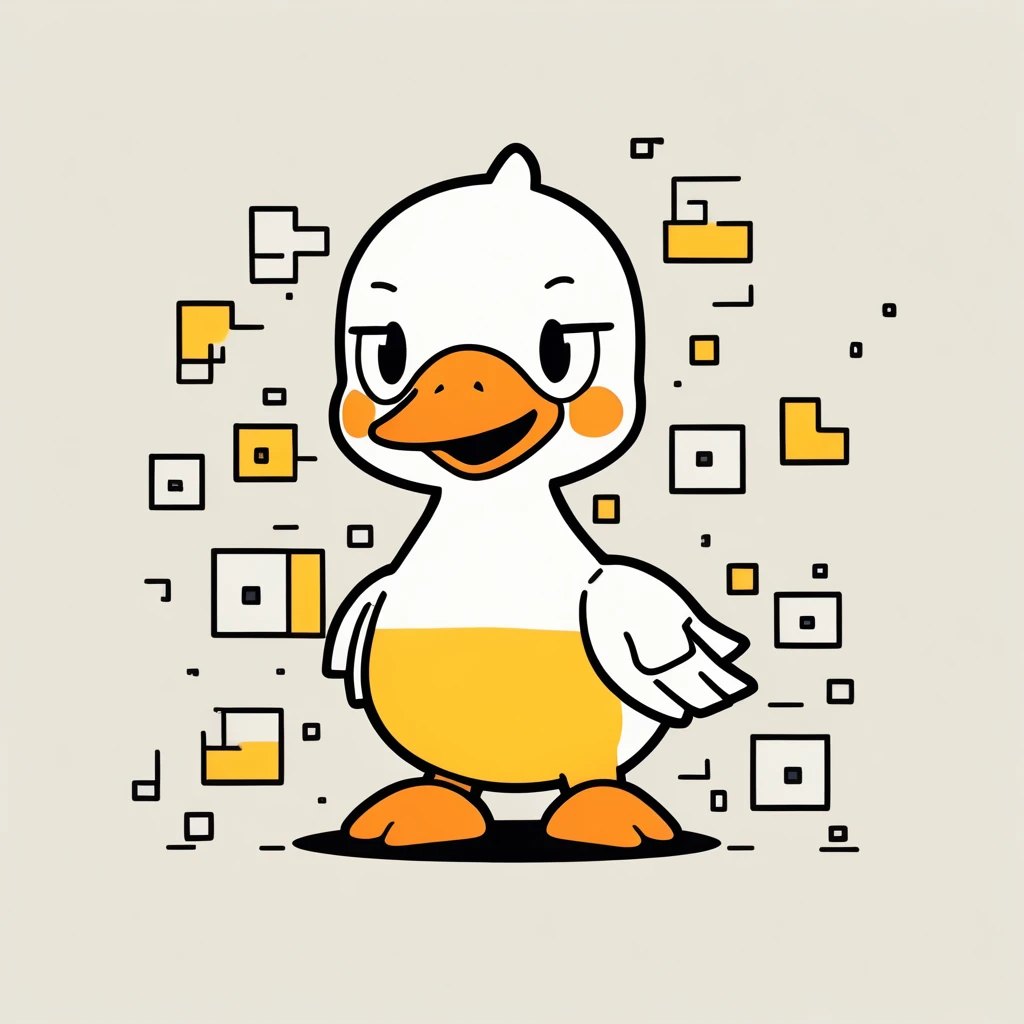 cute little duck