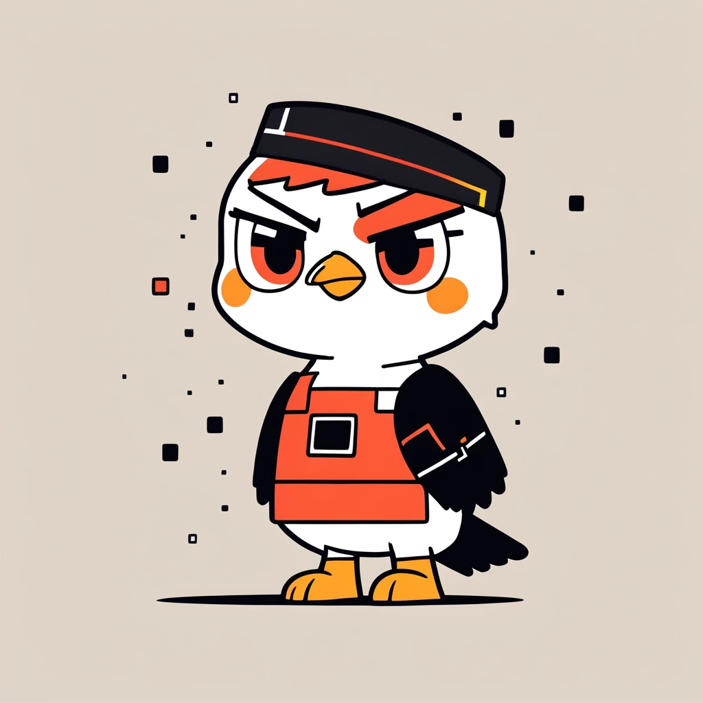cute little falcon