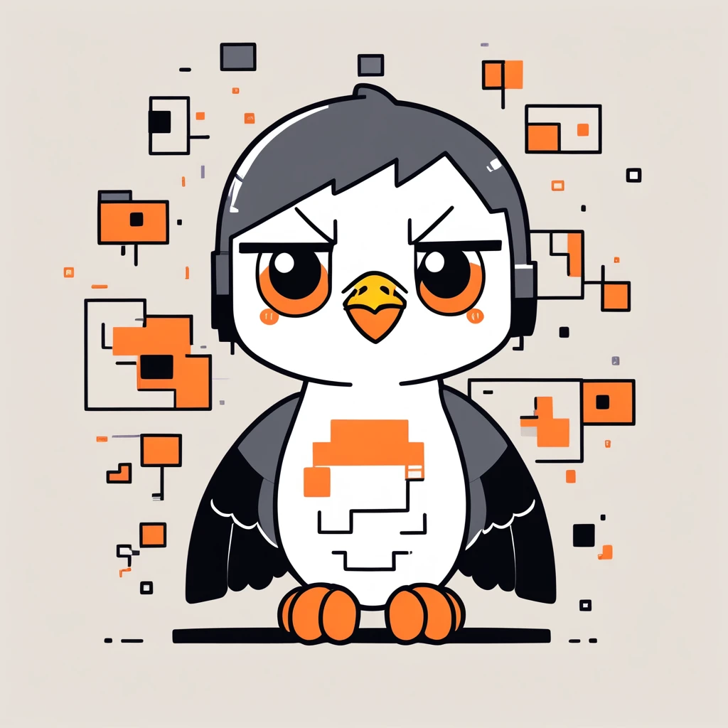 cute little falcon