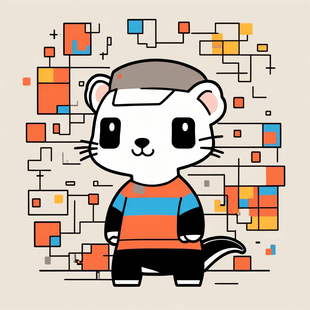 cute little ferret