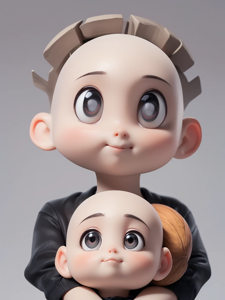 (((Masterpiece))), (high quality),Grey type aliens,15 year old girl alien,5 heads,(Skinhead,Gray aliens,Large, dark, almond-shaped eyes,:1.5),(No hair, no whites, no ears:1.5),Wearing a silver body-fitting suit,Plain background