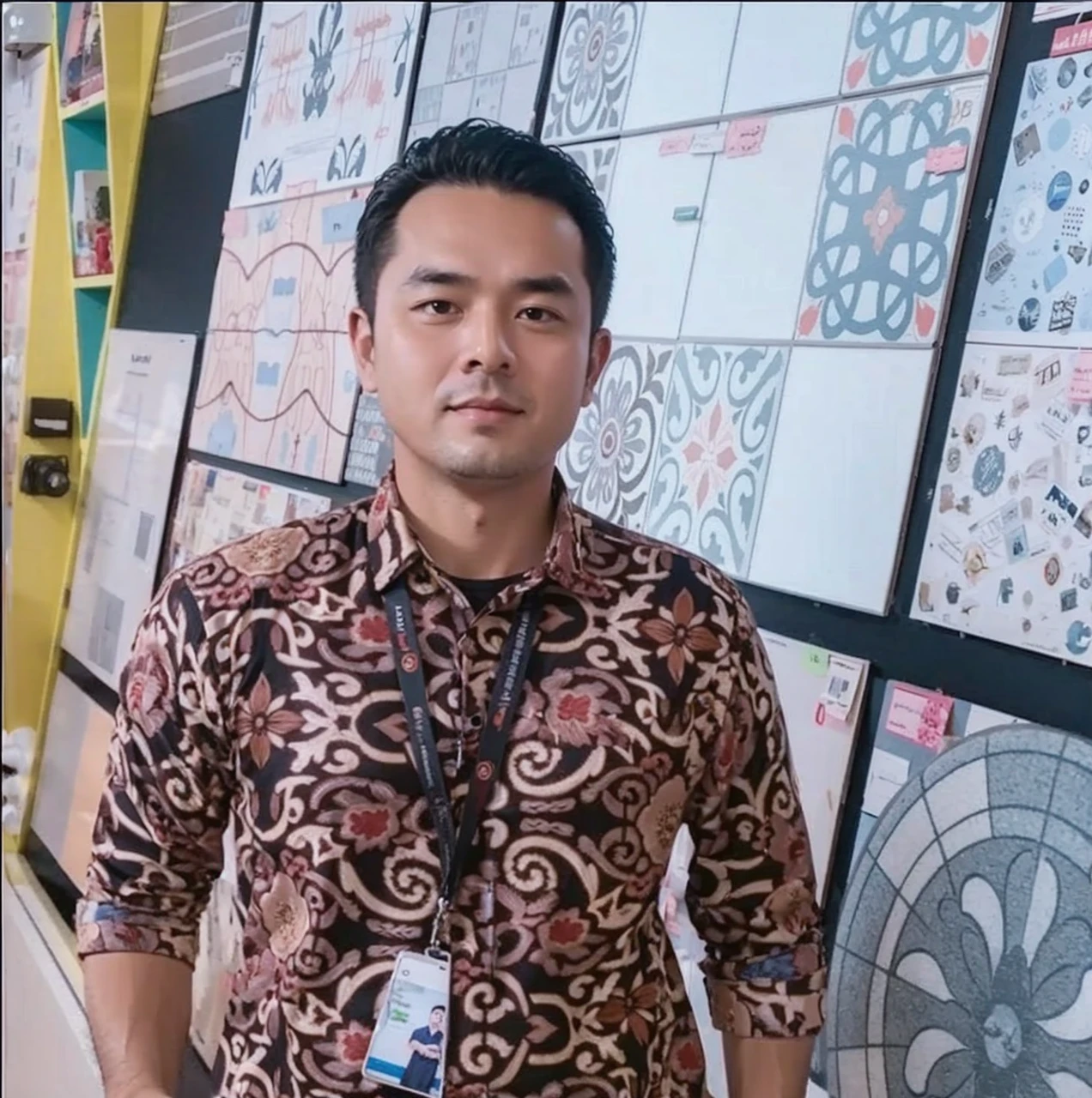 Male professional photo 30 years old programming teacher programmer