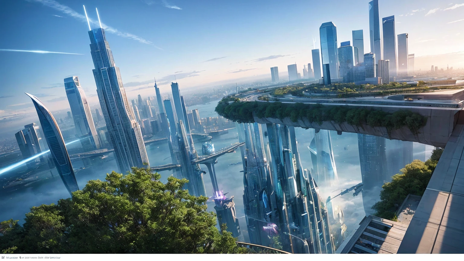 (Best quality,4K,8K,A high resolution,Masterpiece:1.2),Ultra-detailed,(Realistic,Photorealistic,photo-realistic:1.37),Futuristic floating city,Futuristic technology,Huge urban high-tech tablet platform,Airship,Floating in the sky,Futuristic city,Small airships around,High-tech hemispherical platform,Colorful lights,Advanced architecture,modernn architecture,skyscrapper,Access the cloud,Scenic beauty,view over city,Impressive design,Blend seamlessly with nature,energetic and vibrant atmosphere,Futuristic transportation system,Parking is suspended,Transparent path,Lush greenery,Sky gardens,cascading waterfalls,Magnificent skyline,reflections on the water,Sparkling river,Architectural innovation,futuristic skyscrapers,Transparent dome,The shape of the building is unusual,Elevated walkway,Impressive skyline,Glowing lights,Futuristic technology,Minimalist design,Scenic spots,Panoramic view,Cloud Piercing Tower,Vibrant colors,epic sunrise,epic sunset,Dazzling light display,magical ambiance,The future city,Urban Utopia,LuxuryLifestyle,Innovative energy,sustainable development,Smart city technology,Advanced infrastructure,Tranquil atmosphere,Nature and technology live in harmony,Awesome cityscape,Unprecedented urban planning,Architecture connects seamlessly with nature,High-tech metropolis,A cutting-edge engineering marvel,The future of urban living,Visionary architectural concept,Energy-efficient buildings,Harmony with the environment,A city floating above the clouds,Utopian dreams become reality,The possibilities are endless,State-of-the-art transportation network,Green energy integration,Innovative materials,Impressive holographic display,Advanced communication system,Breathtaking aerial view,Quiet and peaceful environment,Modernist aesthetics,Ethereal beauty