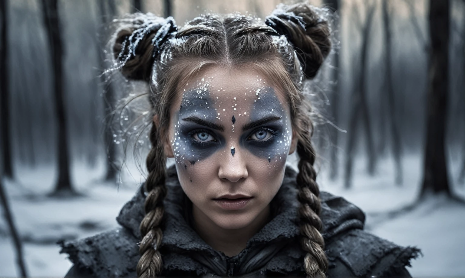 graphite old witch,ashes after the battle,battlefield,winter,intricate landscape,slate grey atmosphere,glare eyes,film grain,dramatic light,woods,luminous eyes,extremely detailed, [night landscape],masterpiece,intricate details,faded,eyes extremely detailed, high detailed eyes,16k resolution,RAW, Nikon Z9,full-body-shot,Vview from height,full body length shot,vampire,babygirl,native african,lovely face,jealous,another world,ring of truth,French Braid with a Twist,4k resolution,RAW, Nikon Z9,by jimmy chin,view from height,lesbians babygirl 10 yo,pretty face,eyebrow up,full body shot,ominous landscape,glate gray atmosphere,by art Simon Stalenhag,Nicola Samori,(((Wangechi Mutu))),prime colors,Lisa Frank,urban,extremely detailed, [night],masterpiece,intricate details,fade,brazilian carnival,niobium lather