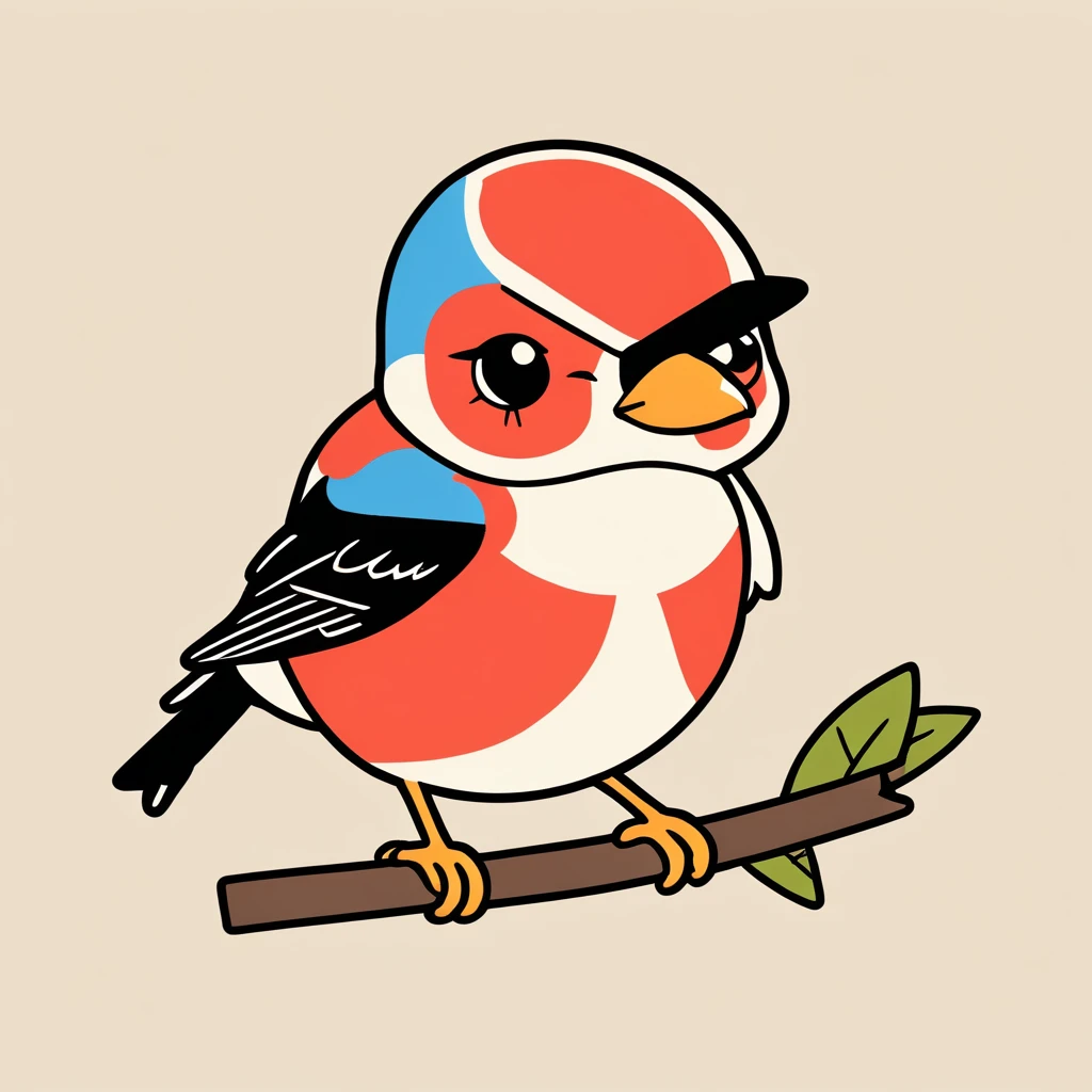 cute little finch
